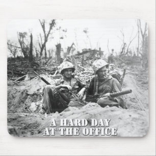 Mousepad Um tapete do rato do dia difícil