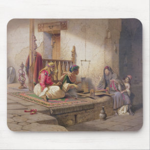 Mousepad Um tecelão em Esna, uma de 24 ilustrações