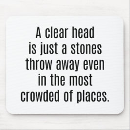 Mousepad Um teclado de mouse transparente