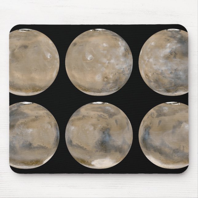 Mousepad Um Verão Norte de Médio/Inverno Sul em Marte (Frente)