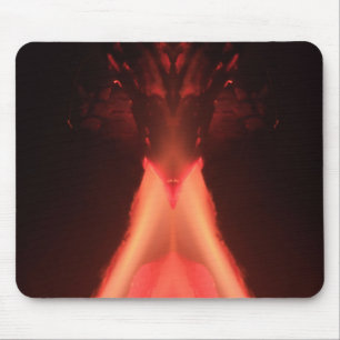Mousepad Um vulcão de fogo