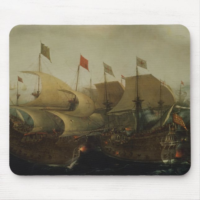 Mousepad Uma ação do mar, possivelmente a batalha de Cadiz, (Frente)