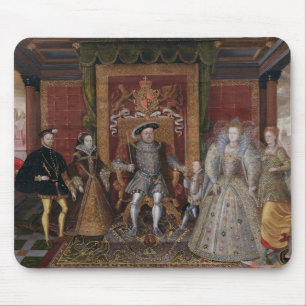 Mousepad Uma alegoria da sucessão de Tudor: A família de