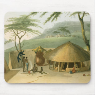 Mousepad Uma cabana de Boosh-Wannah, chapeia 7 'do cenário