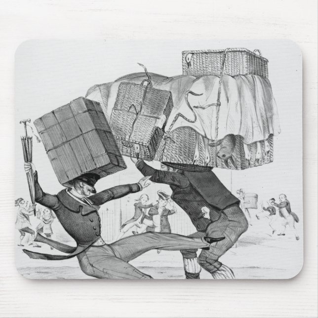 Mousepad Uma caixa de Natal, 1836 (Frente)