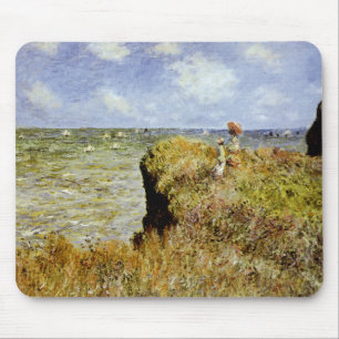 Mousepad Uma caminhada nos penhascos em Pourville