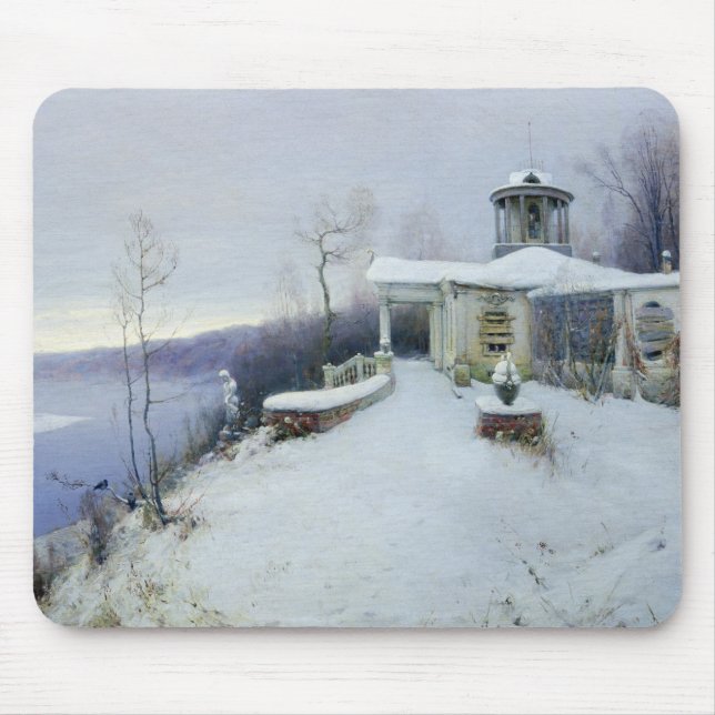 Mousepad Uma casa senhorial abandonada (Frente)