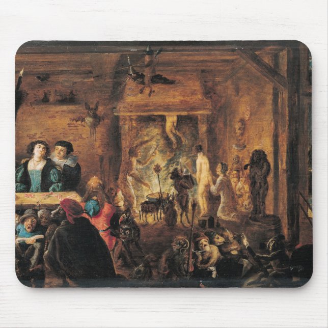 Mousepad Uma cena da bruxaria, 1633 (Frente)