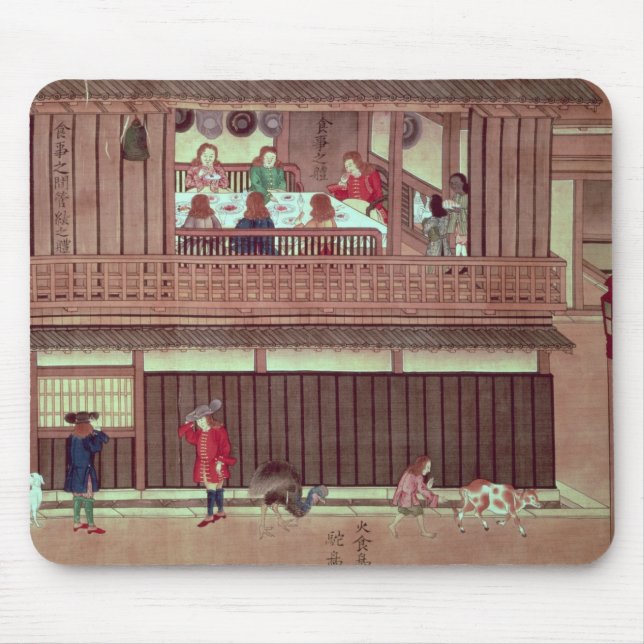 Mousepad Uma cena doméstica   de um rolo) (Frente)