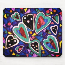 Uma coleção de corações