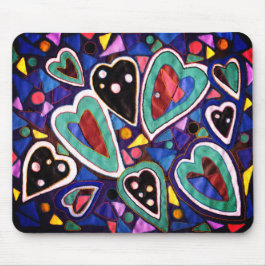 Mousepad Uma coleção de corações