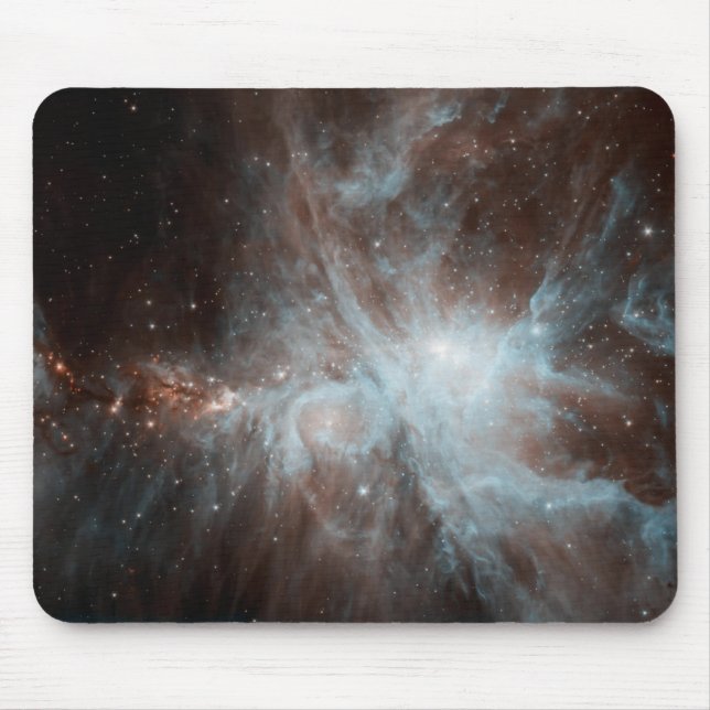Mousepad Uma colônia de estrelas jovens e quentes na Nebulo (Frente)