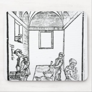 Mousepad Uma cozinha medieval