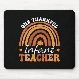 Mousepad Uma Criança agradecida Professora Groovy Ação de G