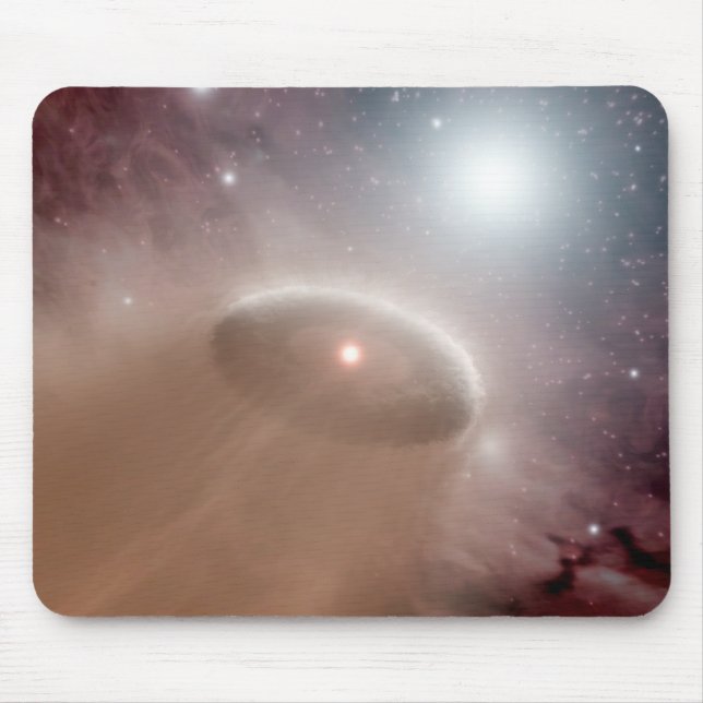 Mousepad Uma estrela O atrás de uma estrela jovem e mais fr (Frente)