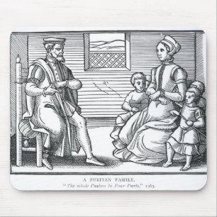 Mousepad Uma família do puritano