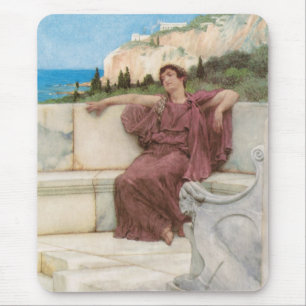 Mousepad Uma figura feminina descansando