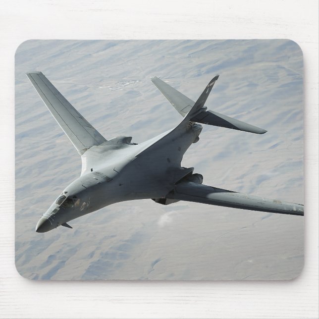 Mousepad Uma Força Aérea B-1B norte-americana a patrulhar u (Frente)