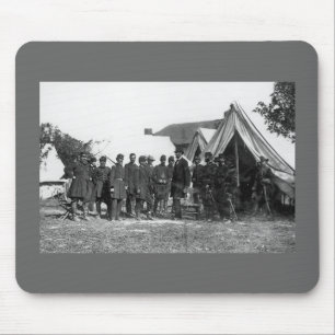 Mousepad Uma foto da guerra civil - Lincoln que endereça