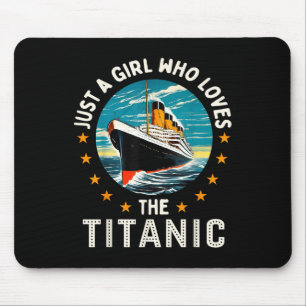 Mousepad Uma Garota Que Ama As Garotas do Rms Titanic