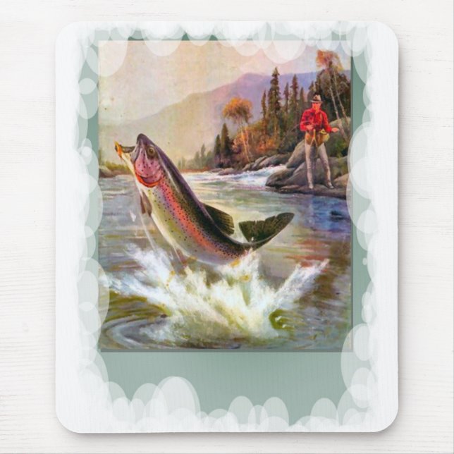 Mousepad Uma grande captura (Frente)