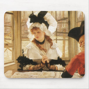 Mousepad Uma história tediosa de James Tissot, Vintage Fine