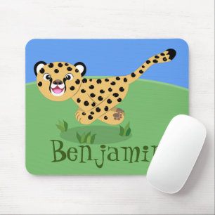 Mousepad Uma ilustração de desenho animado de um bebê bonit