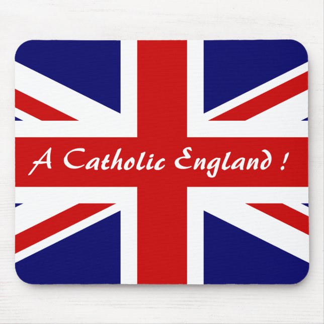 MOUSEPAD UMA INGLATERRA CATÓLICA! (Frente)