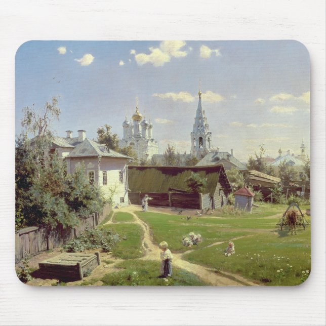 Mousepad Uma jarda pequena em Moscovo, 1878 (Frente)