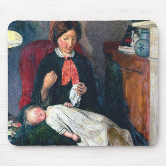 Mousepad Uma lareira inglesa de 1854-5 (Frente)