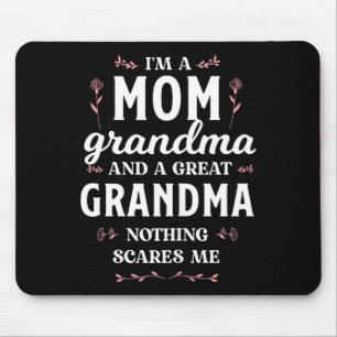 Mousepad Uma mãe avó & bisavó engraçada dia das mães