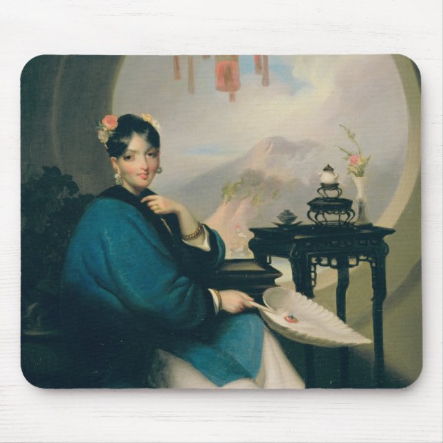 Mousepad Uma menina de gueixa (Frente)