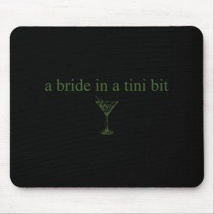 Mousepad Uma Noiva Em Uma Noiva Um Pouco Cauda Martini Solt