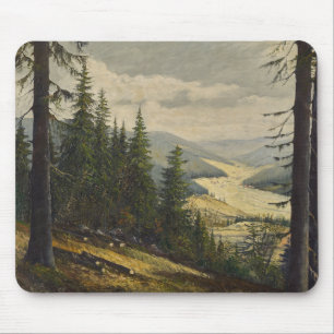 Mousepad Uma olhada na Floresta Negra - Karl Julius Wilhelm