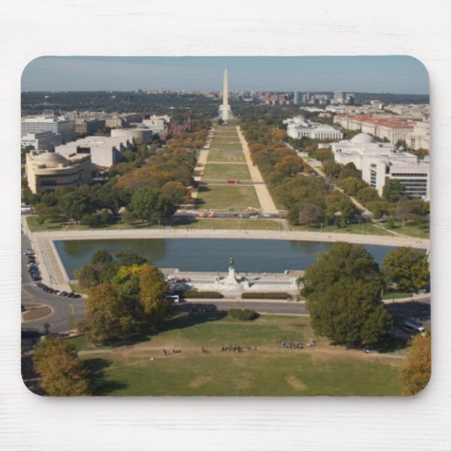 Mousepad Uma opinião da paisagem do Washington DC (Frente)