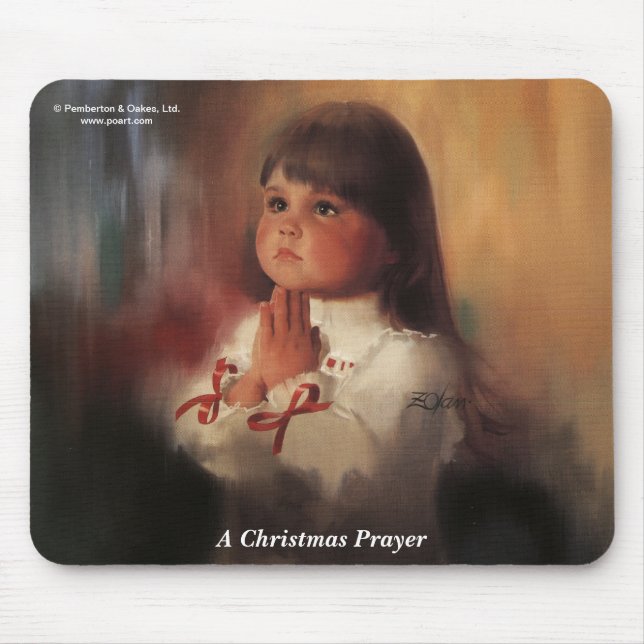 Mousepad Uma oração do Natal (Frente)