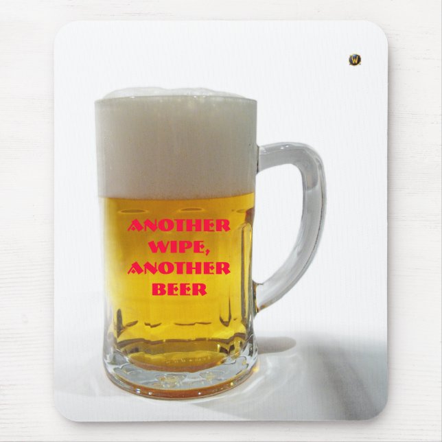 Mousepad Uma outra cerveja (Frente)
