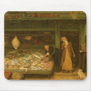 Mousepad Uma Peixaria por Frederick Walker