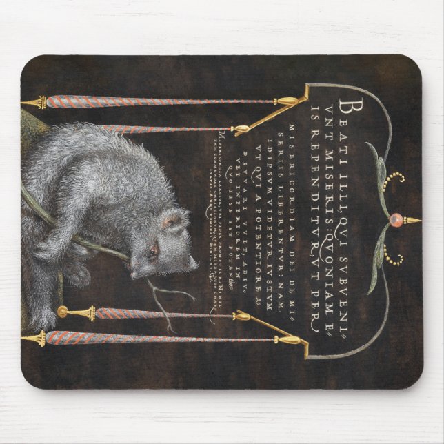 Mousepad Uma prega de Mira Calligraphiae Monumenta (Frente)