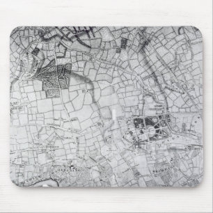 Mousepad Uma seção de uma folha da avaliação