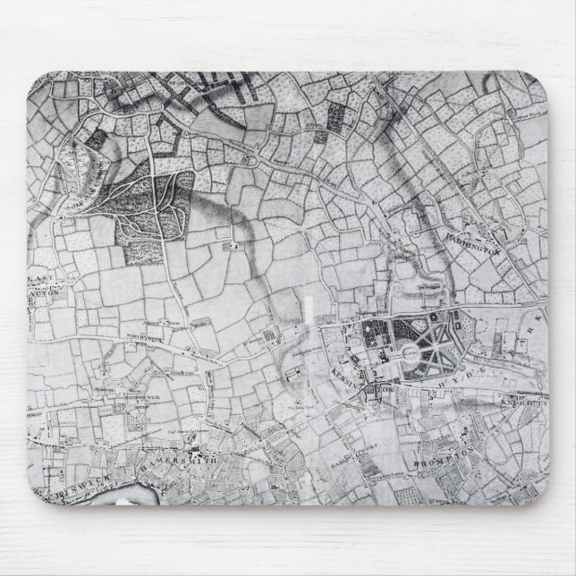 Mousepad Uma seção de uma folha da avaliação (Frente)