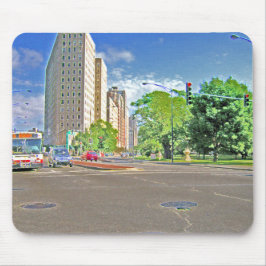 Mousepad Uma Tarde de Chicago Ocupada