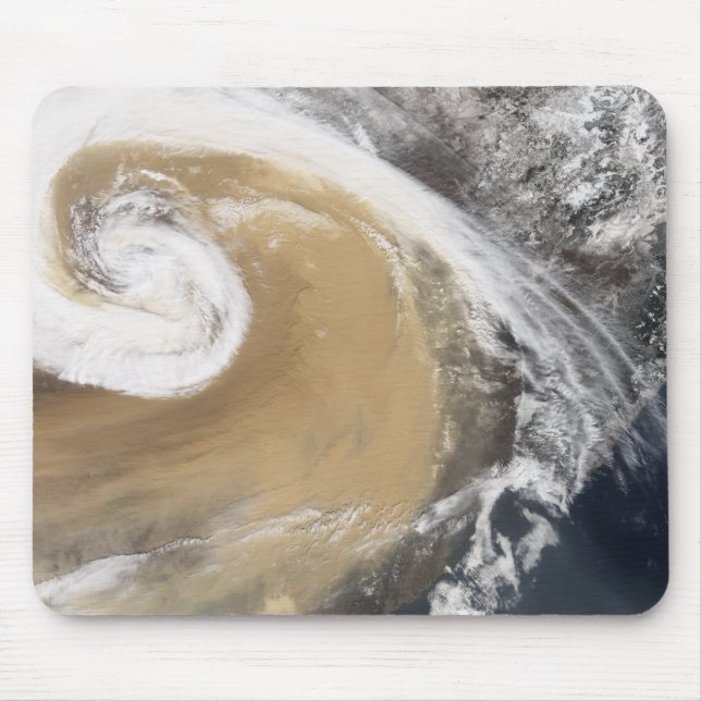 Mousepad Uma tempestade asiática atravessa o Pacífico (Frente)