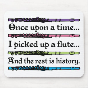 Mousepad Uma vez flauta bonito