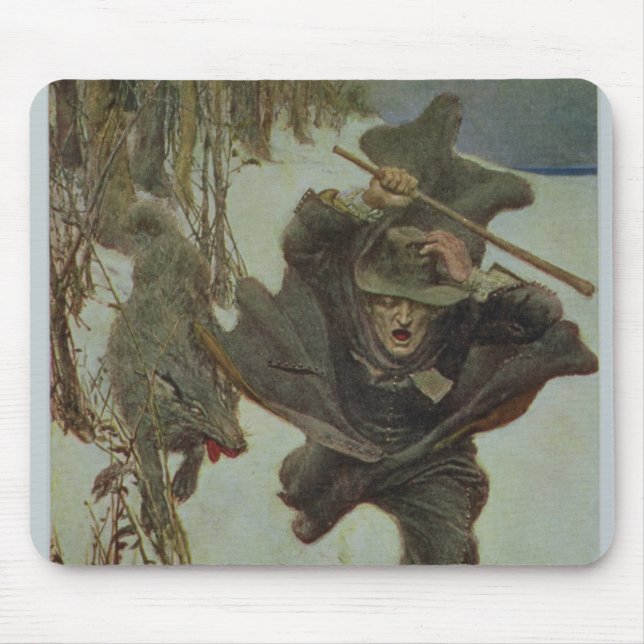 Mousepad Uma vez que perseguiu o doutor Wilkinson (Frente)