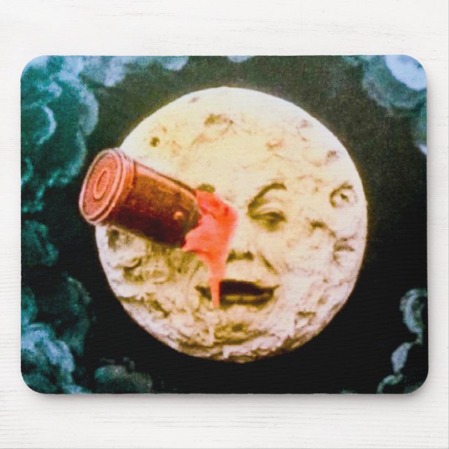 Mousepad Uma viagem à lua (Frente)