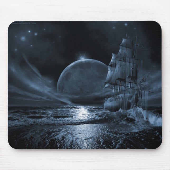 Mousepad Uma viagem de Ghoastly (Frente)
