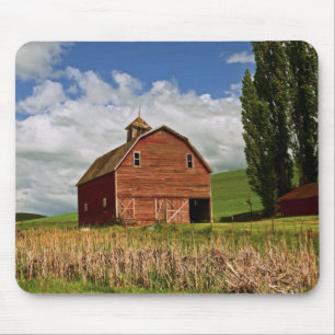 Mousepad Uma viagem pelo interior rural de Palouse