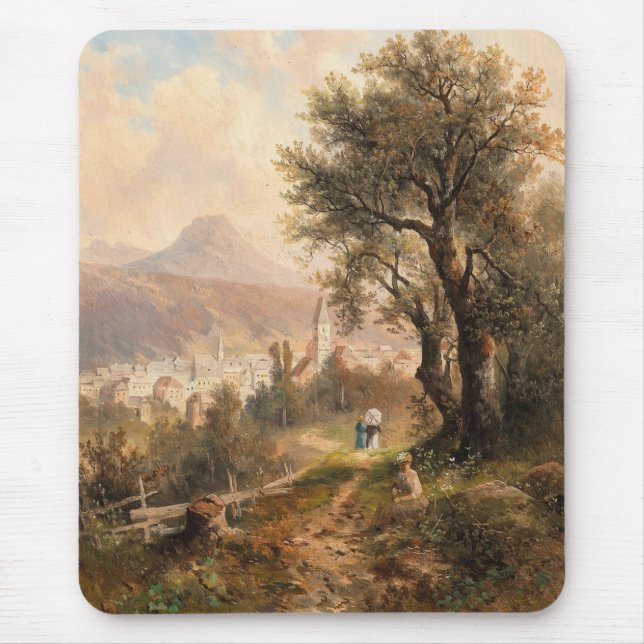 Mousepad Uma visão de Aussee Mau - Emil Barbarini (Frente)