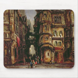 Mousepad Uma vista no quarto judaico, Francoforte, 1877